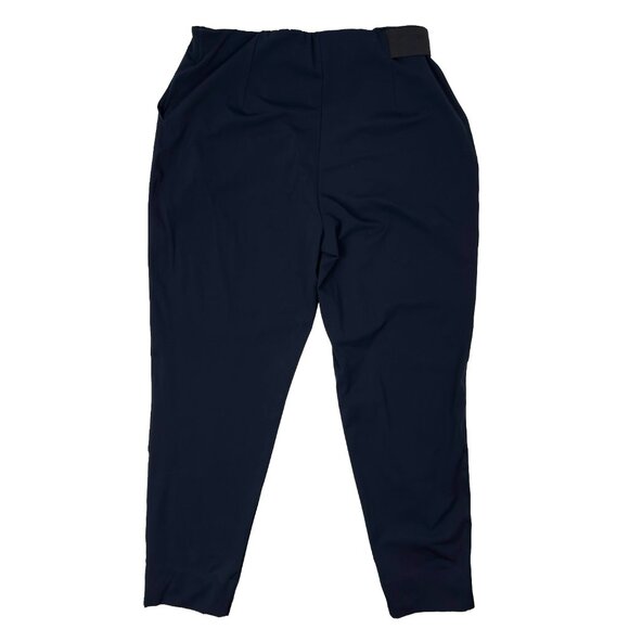 ADAY Turn It Up High Rise Stretch Midnight Navy Travel Trouser Pants XL - Picture 6 of 7